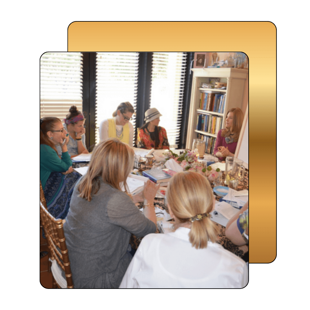 Women learning about nutrition