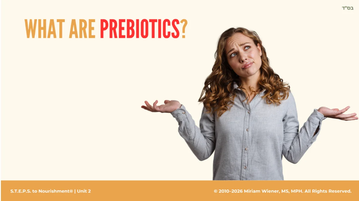 Unit 2 slide: what are prebiotics