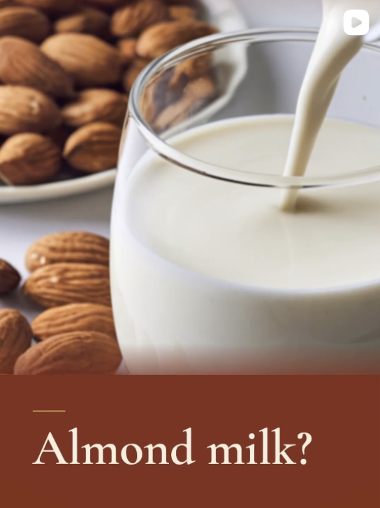 Almond milk nutrition